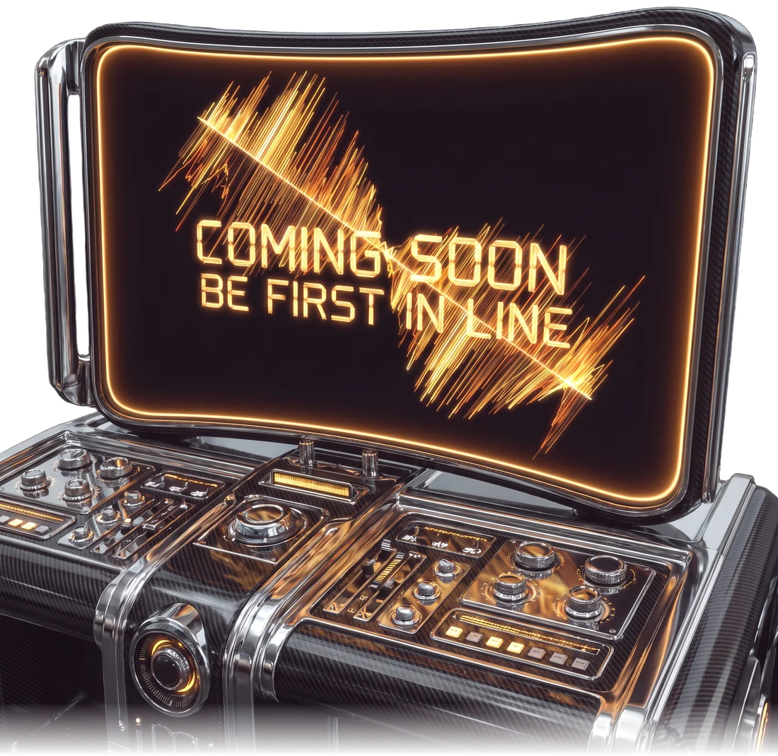 Coming soon — be first in line